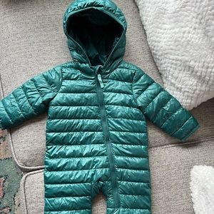 Primary Puffer suit, 0-6 mo